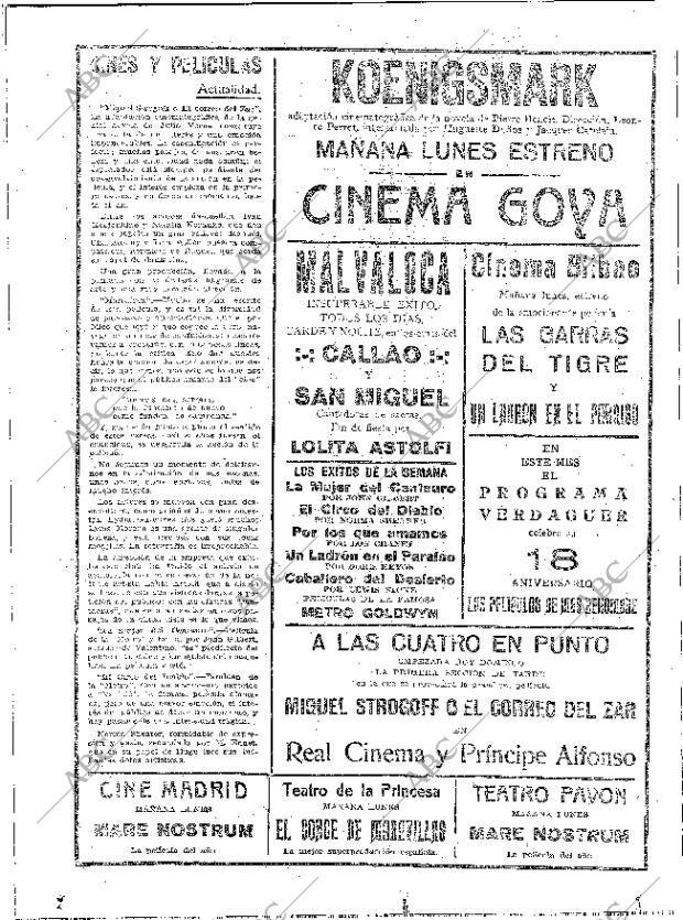 ABC MADRID 13-03-1927 página 50