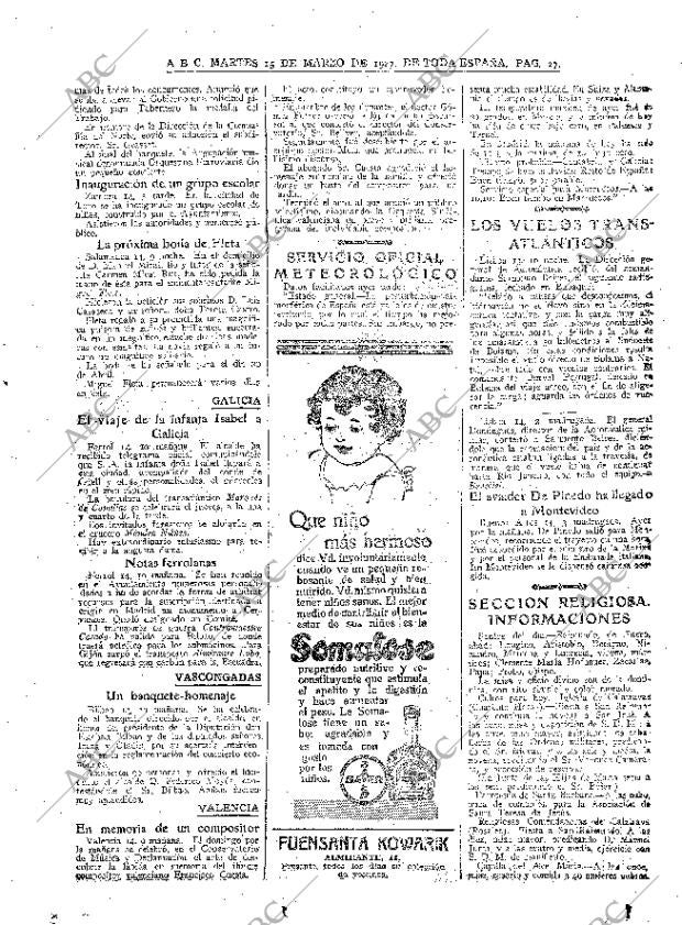 ABC MADRID 15-03-1927 página 27