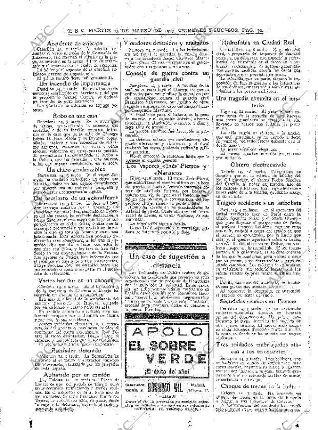 ABC MADRID 15-03-1927 página 30