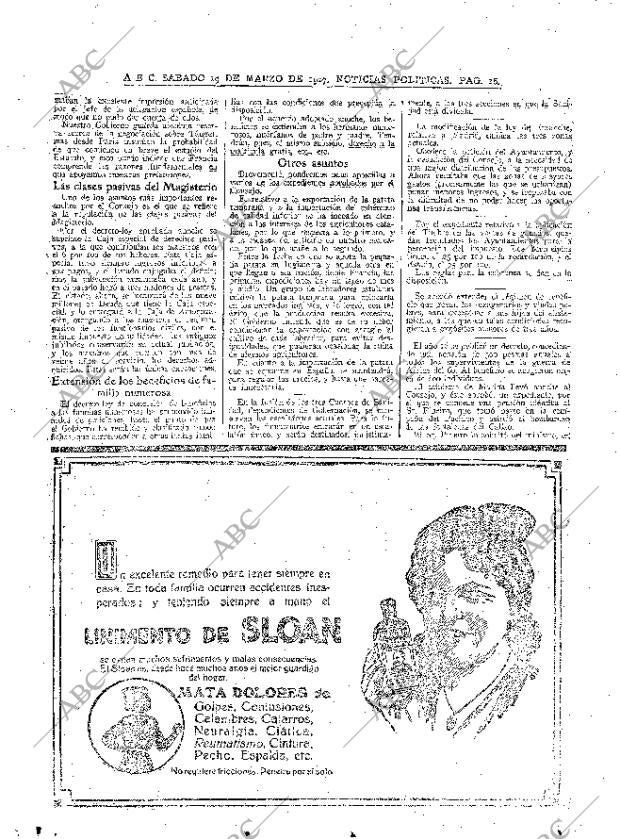ABC MADRID 19-03-1927 página 16
