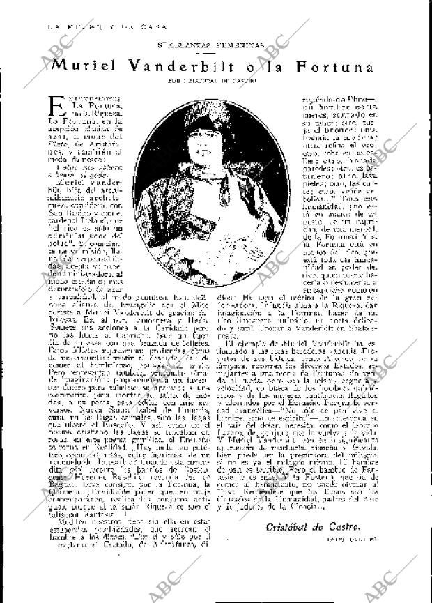 BLANCO Y NEGRO MADRID 20-03-1927 página 92