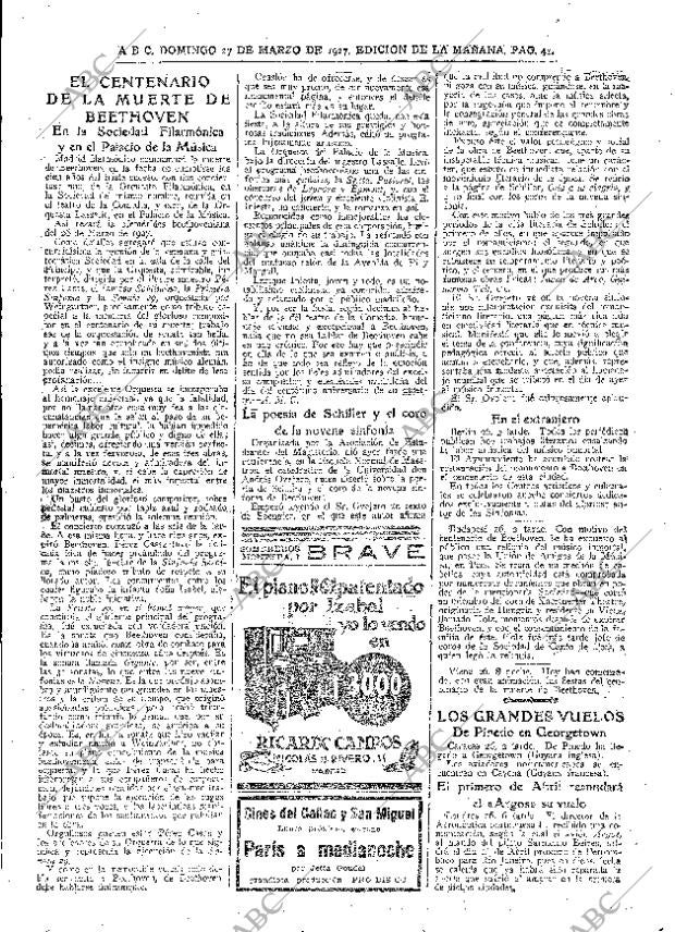 ABC MADRID 27-03-1927 página 41