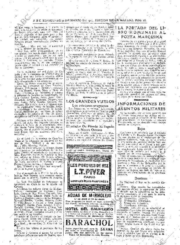 ABC MADRID 30-03-1927 página 18