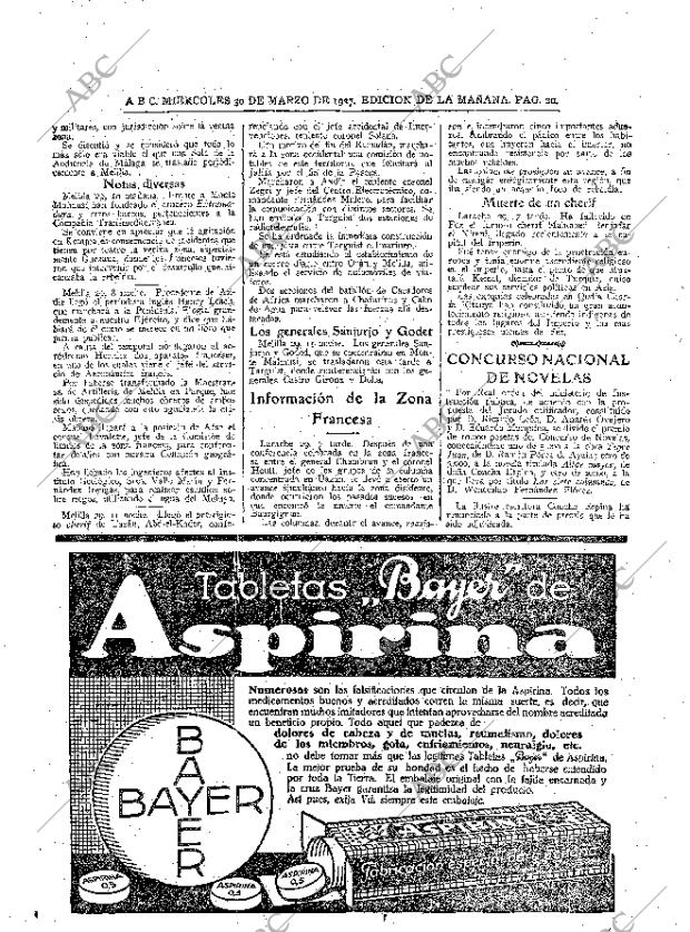 ABC MADRID 30-03-1927 página 20
