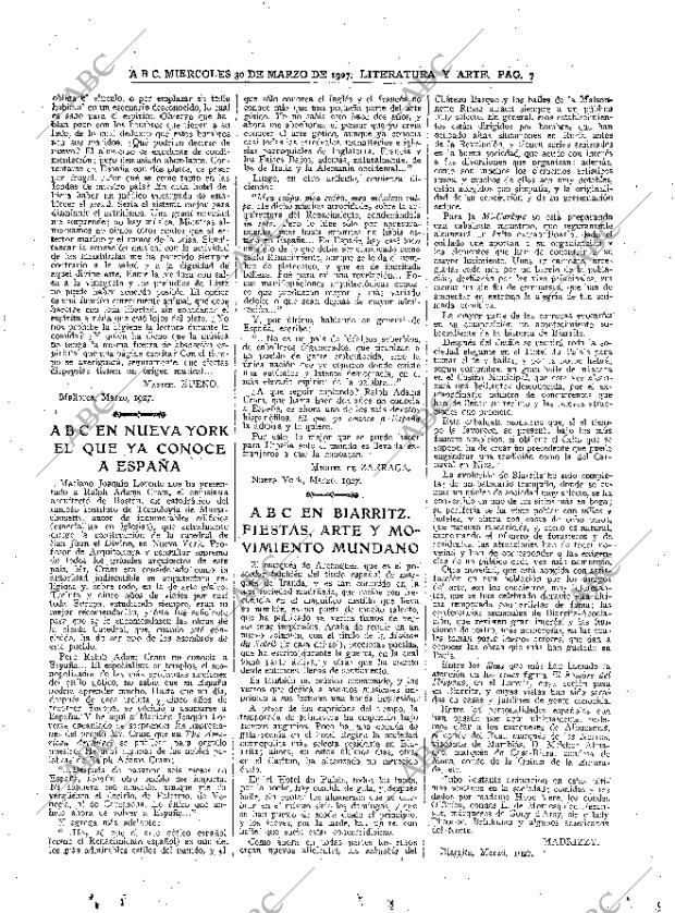 ABC MADRID 30-03-1927 página 7