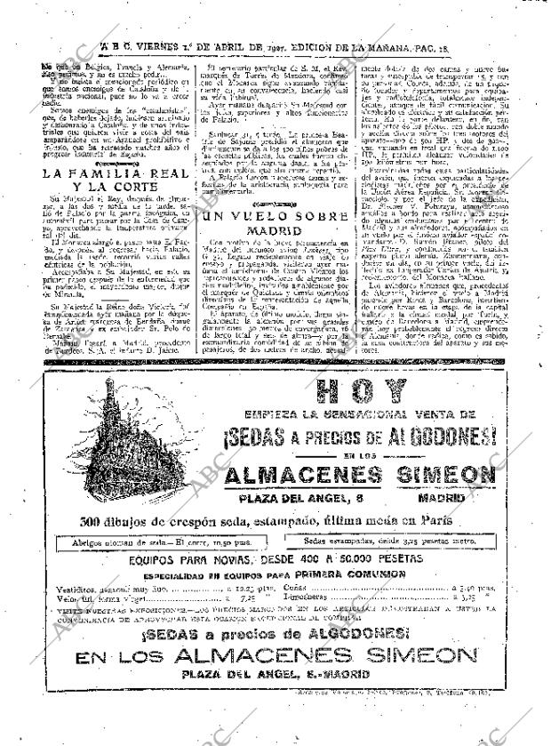 ABC MADRID 01-04-1927 página 18