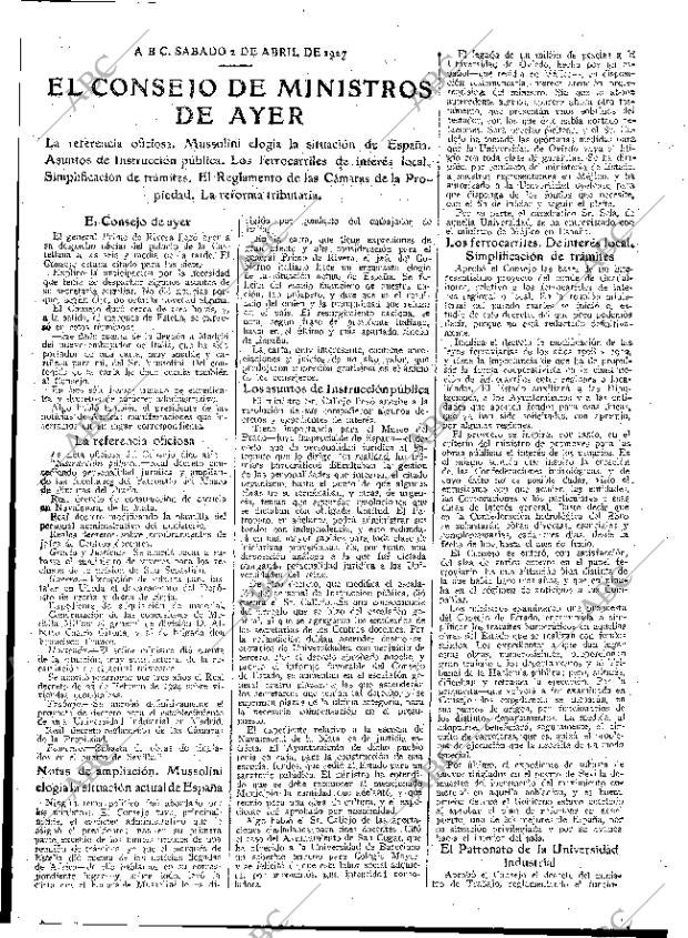 ABC MADRID 02-04-1927 página 19