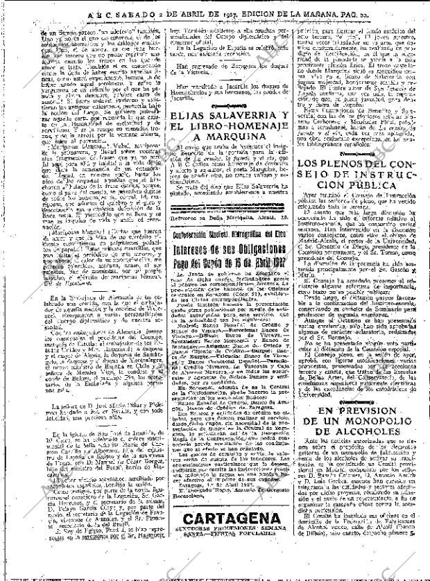 ABC MADRID 02-04-1927 página 22