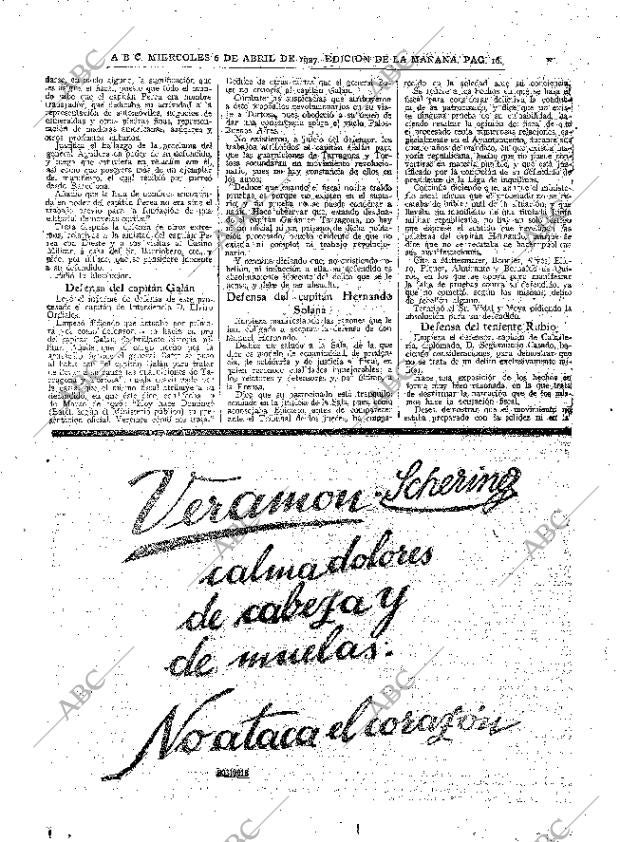 ABC MADRID 06-04-1927 página 16