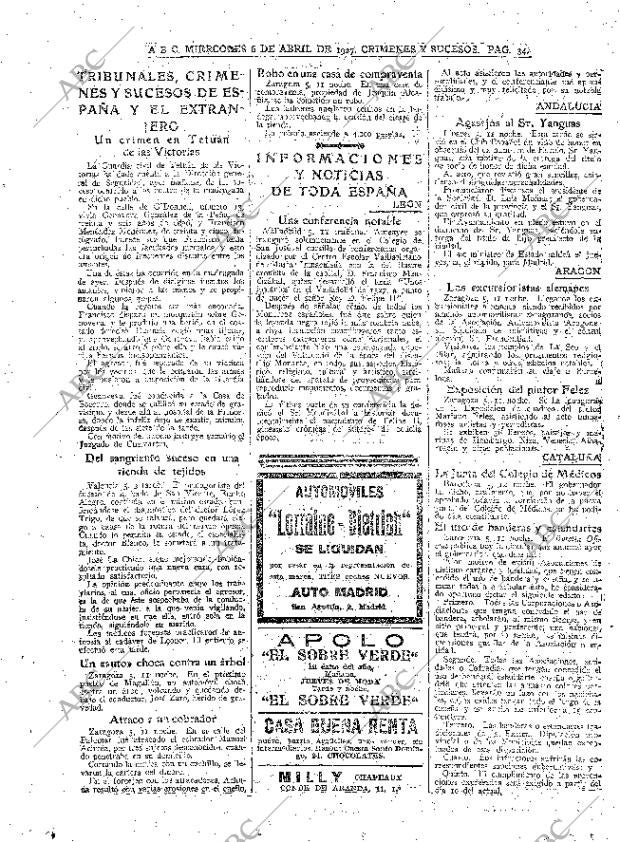 ABC MADRID 06-04-1927 página 34