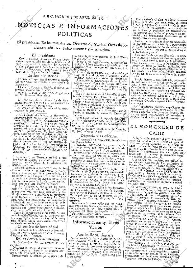 ABC MADRID 09-04-1927 página 19