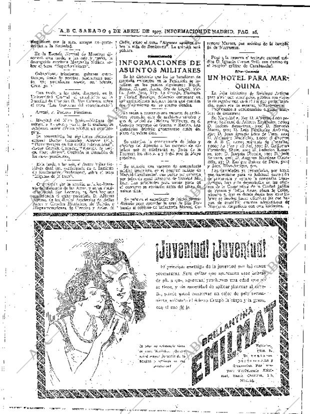 ABC MADRID 09-04-1927 página 26