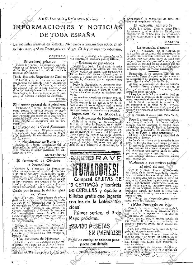 ABC MADRID 09-04-1927 página 27