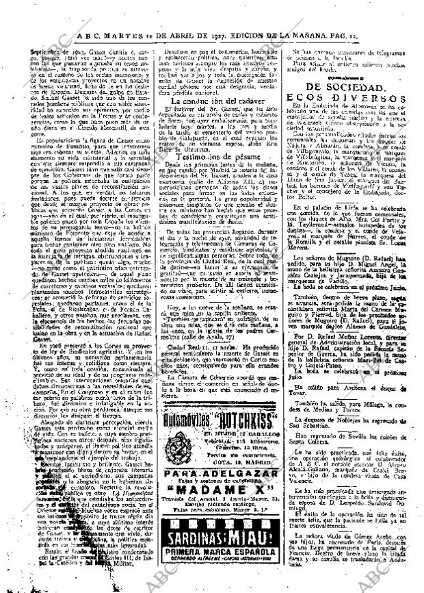 ABC MADRID 12-04-1927 página 22