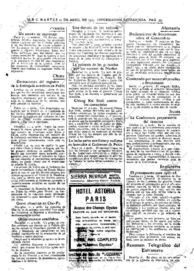 ABC MADRID 12-04-1927 página 33