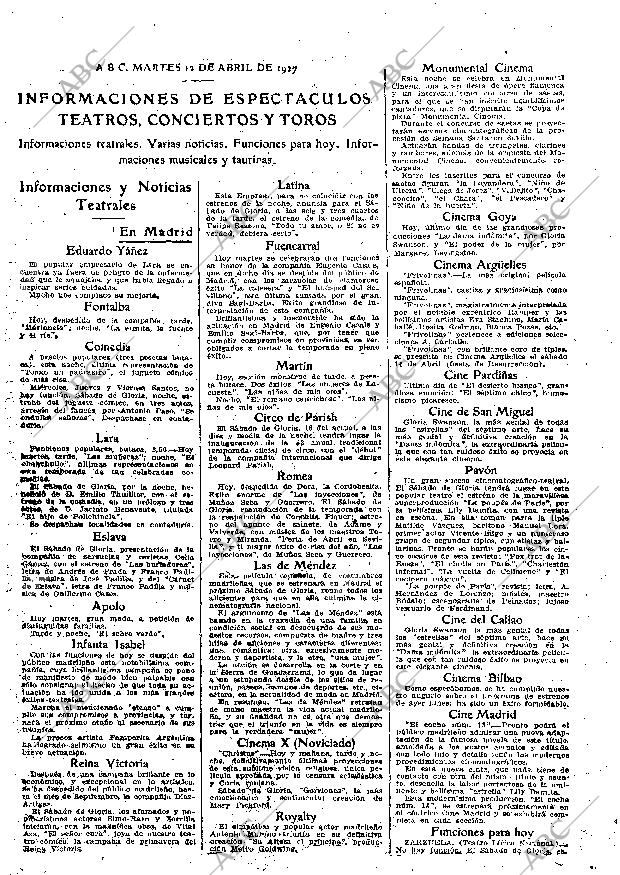 ABC MADRID 12-04-1927 página 35