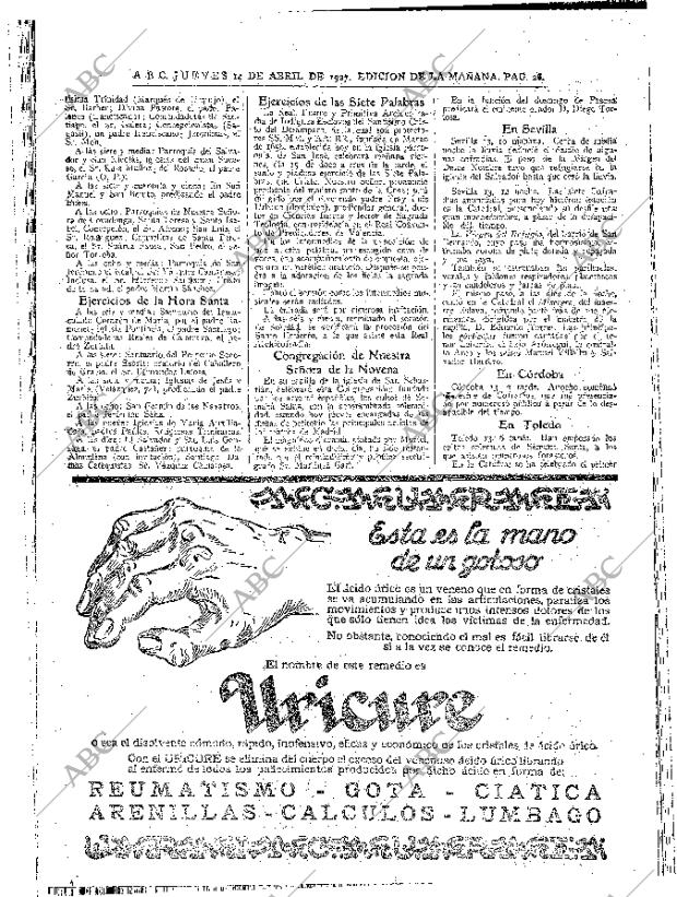 ABC MADRID 14-04-1927 página 26