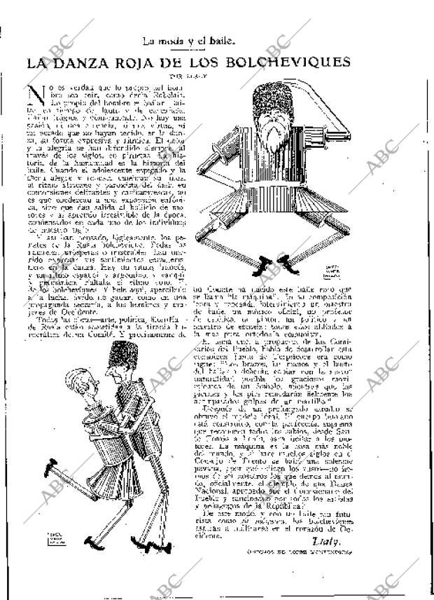 BLANCO Y NEGRO MADRID 17-04-1927 página 22