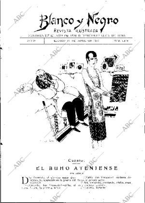 BLANCO Y NEGRO MADRID 17-04-1927 página 3