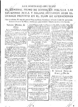 ABC MADRID 19-04-1927 página 15