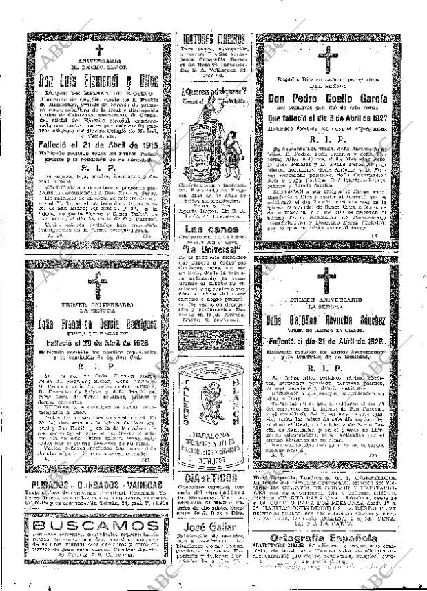 ABC MADRID 19-04-1927 página 45