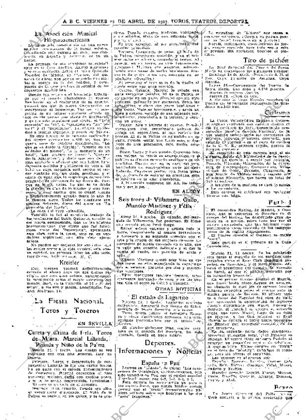 ABC MADRID 22-04-1927 página 36