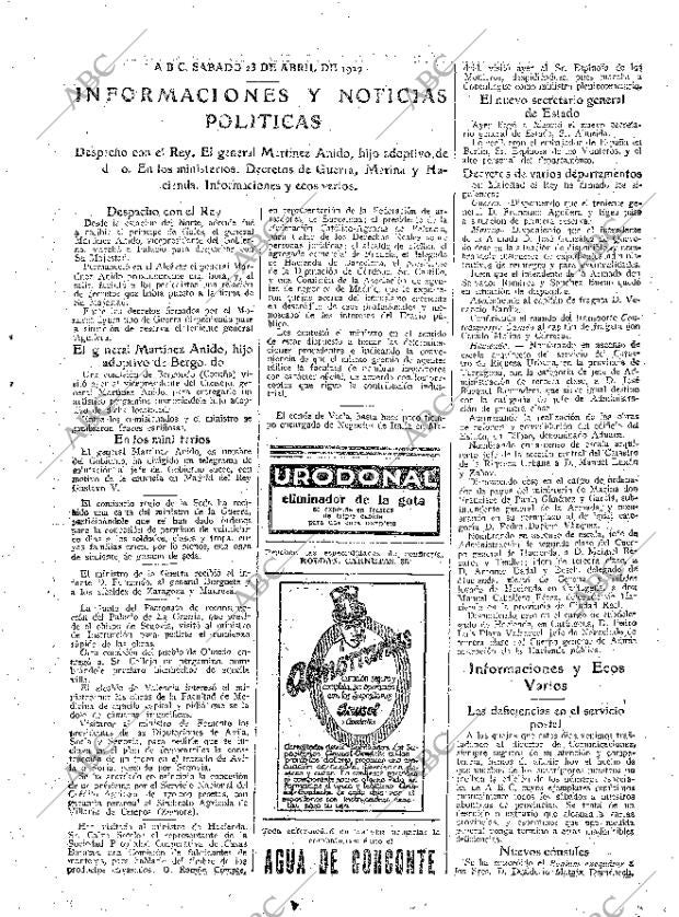 ABC MADRID 23-04-1927 página 19