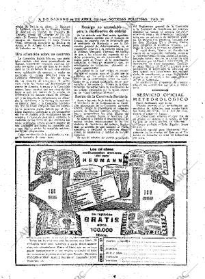 ABC MADRID 23-04-1927 página 20