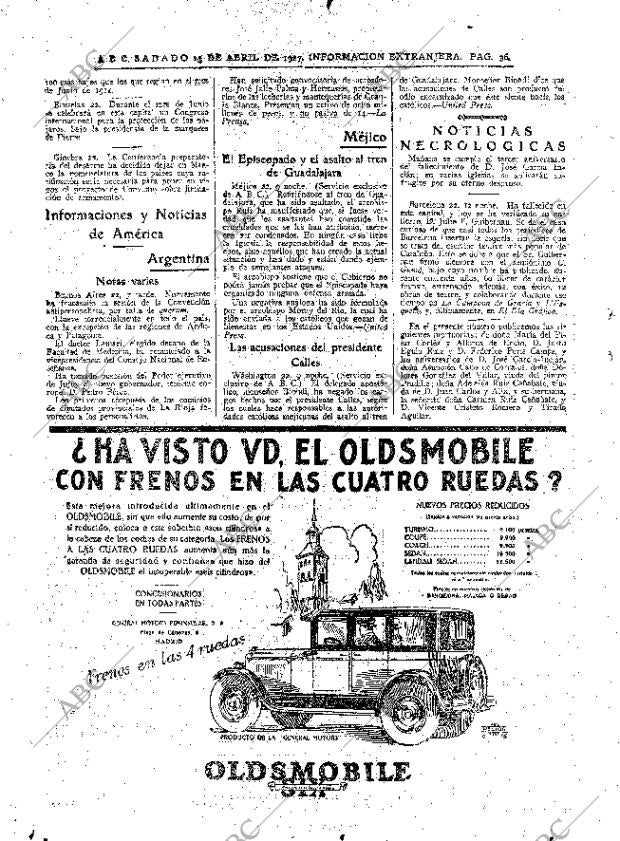 ABC MADRID 23-04-1927 página 36