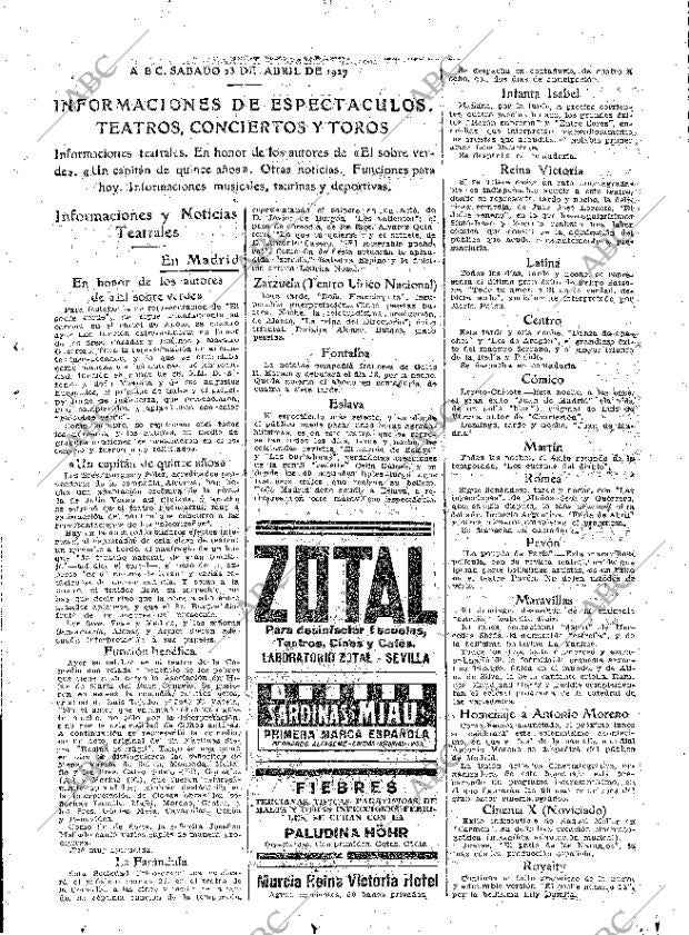 ABC MADRID 23-04-1927 página 37