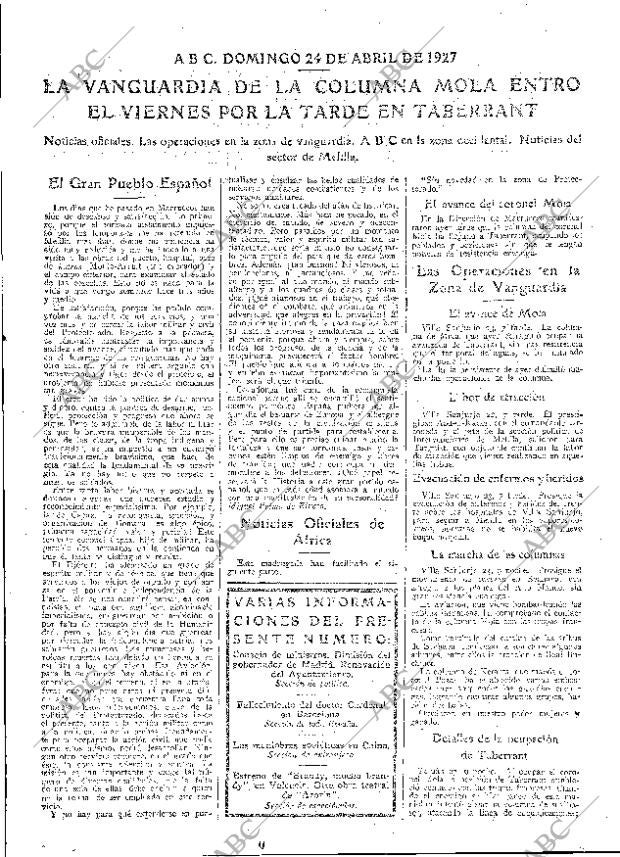 ABC MADRID 24-04-1927 página 23