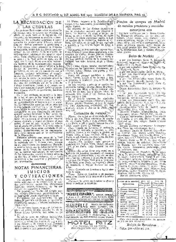 ABC MADRID 24-04-1927 página 35