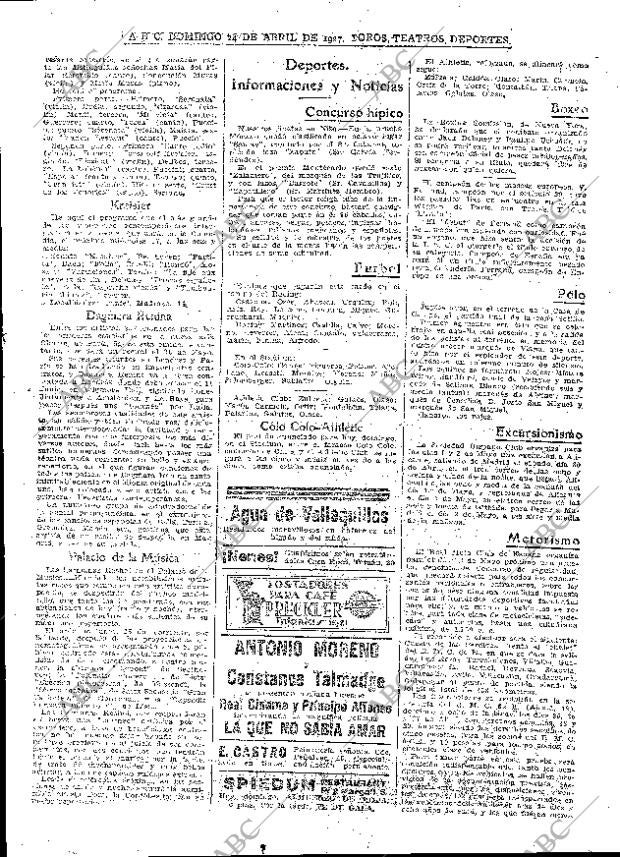 ABC MADRID 24-04-1927 página 45