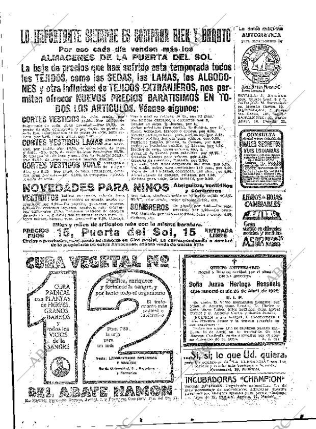 ABC MADRID 24-04-1927 página 53