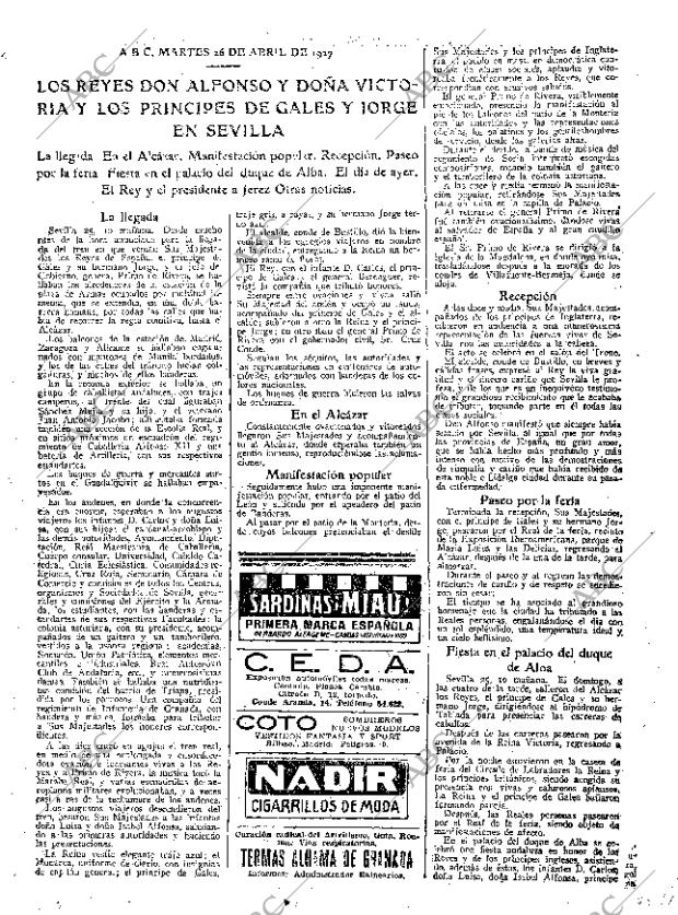 ABC MADRID 26-04-1927 página 17