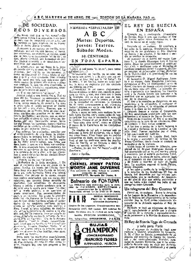ABC MADRID 26-04-1927 página 27