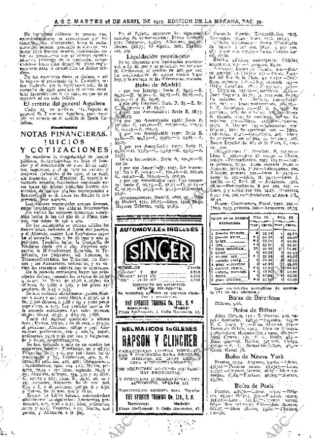 ABC MADRID 26-04-1927 página 30