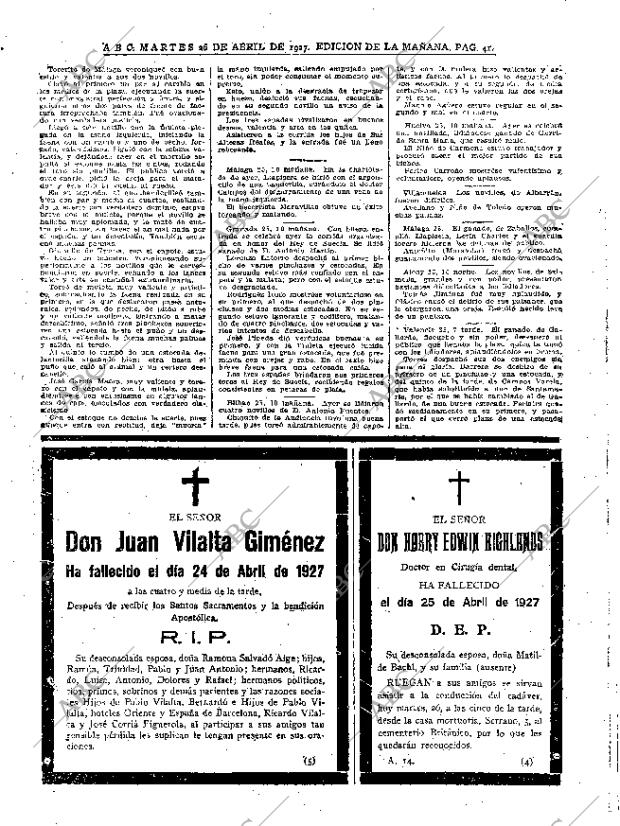 ABC MADRID 26-04-1927 página 41
