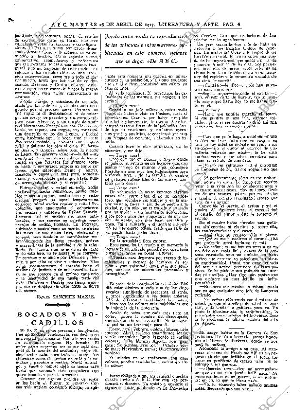 ABC MADRID 26-04-1927 página 6