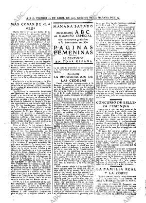 ABC MADRID 29-04-1927 página 19