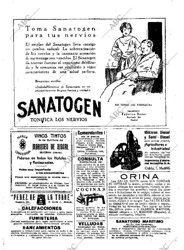 ABC MADRID 29-04-1927 página 2
