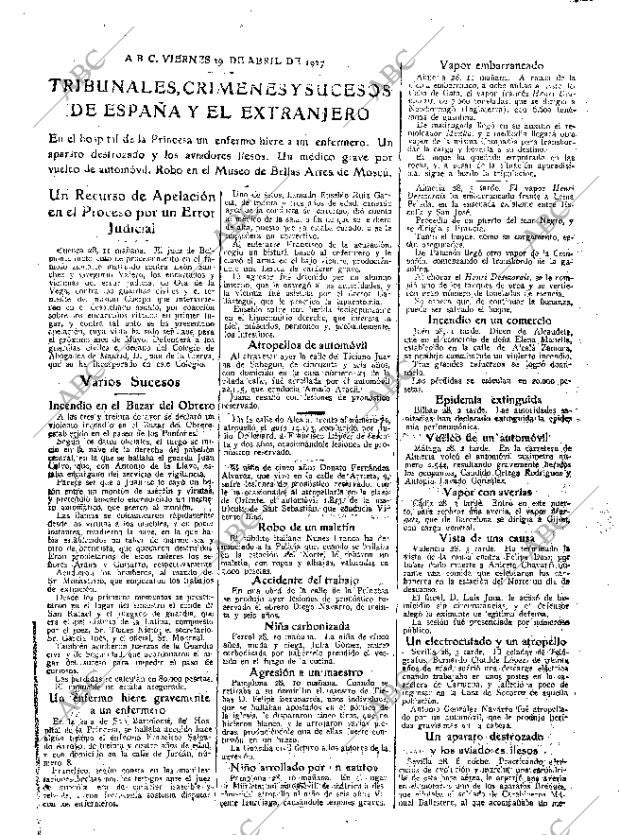 ABC MADRID 29-04-1927 página 29