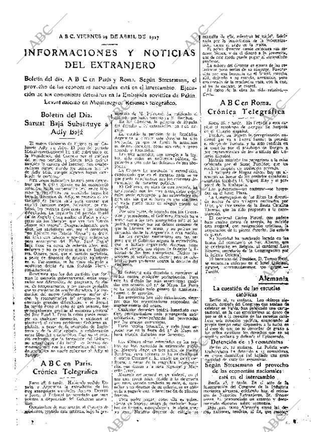 ABC MADRID 29-04-1927 página 33