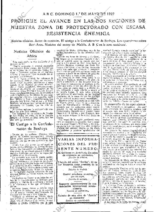 ABC MADRID 01-05-1927 página 23