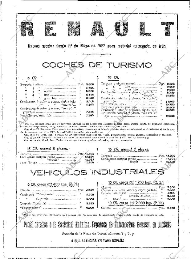 ABC MADRID 01-05-1927 página 30