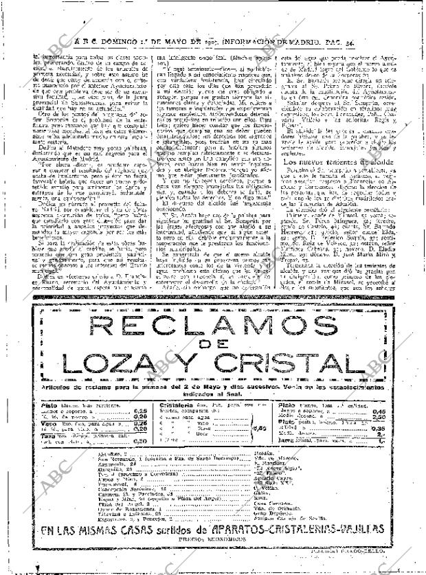 ABC MADRID 01-05-1927 página 34