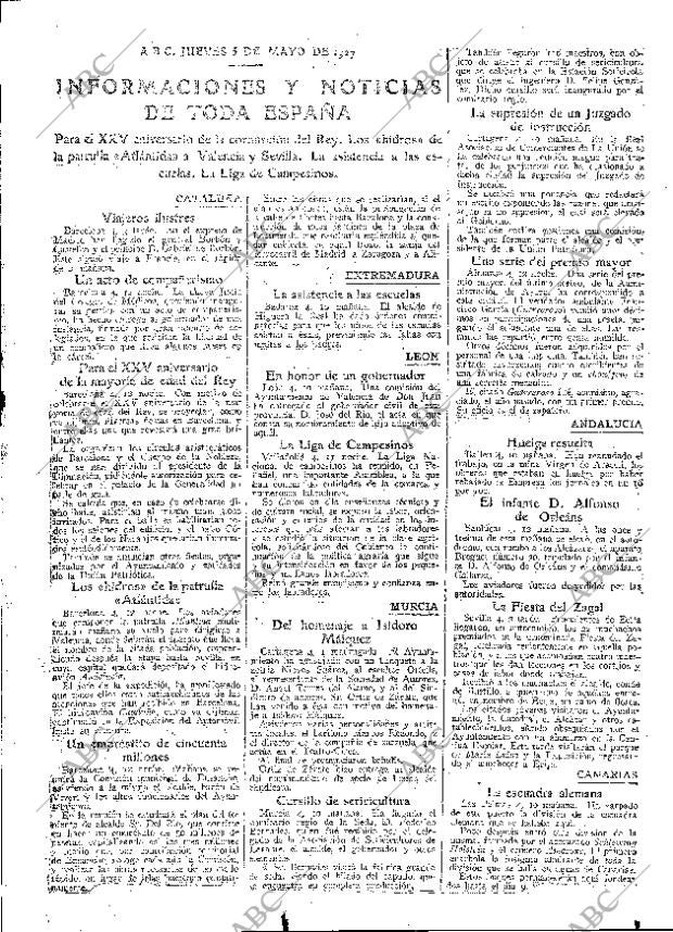 ABC MADRID 05-05-1927 página 29