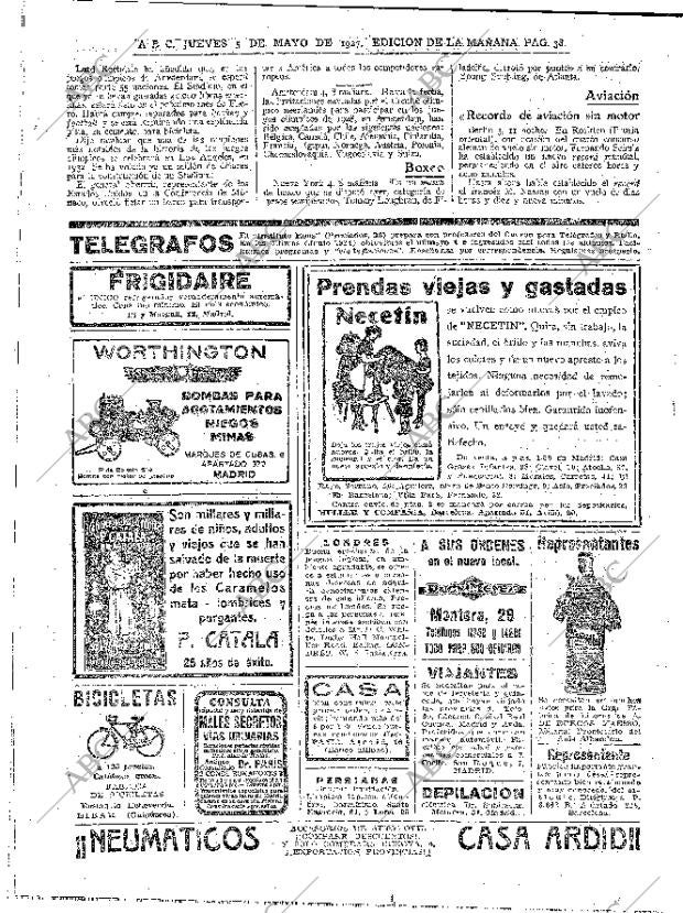 ABC MADRID 05-05-1927 página 38
