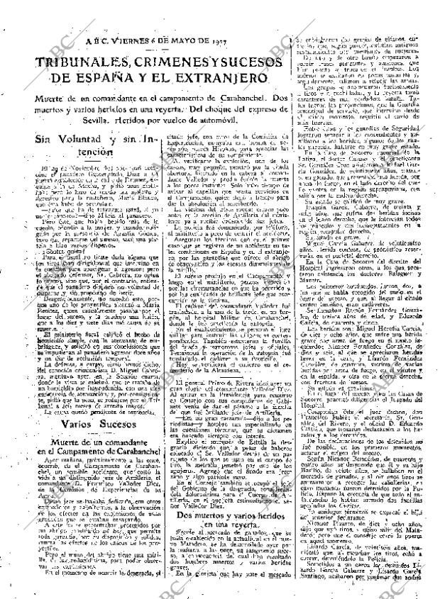 ABC MADRID 06-05-1927 página 25