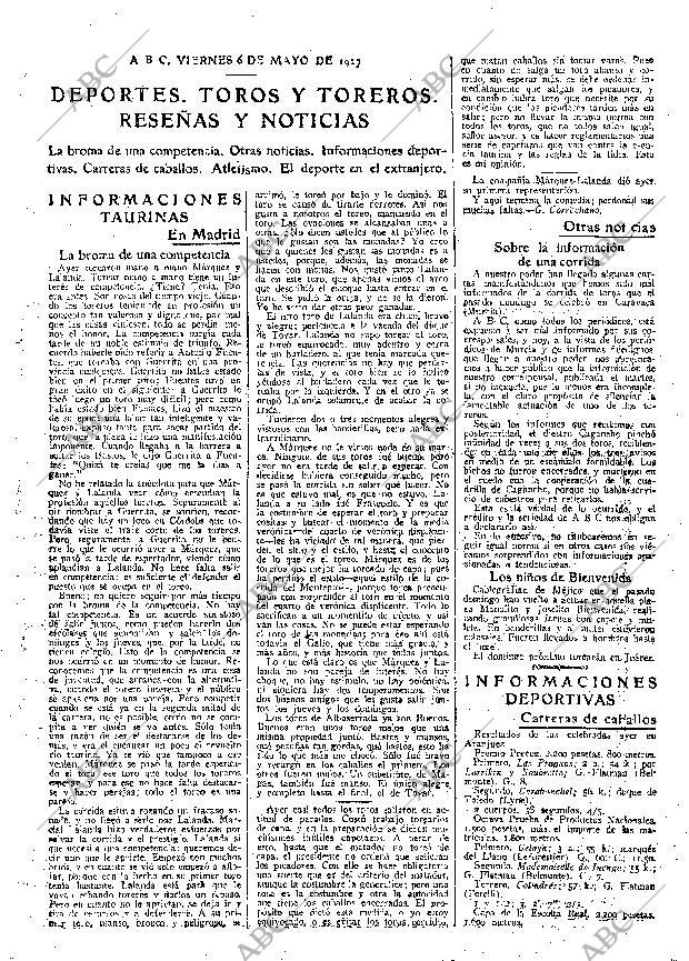 ABC MADRID 06-05-1927 página 35